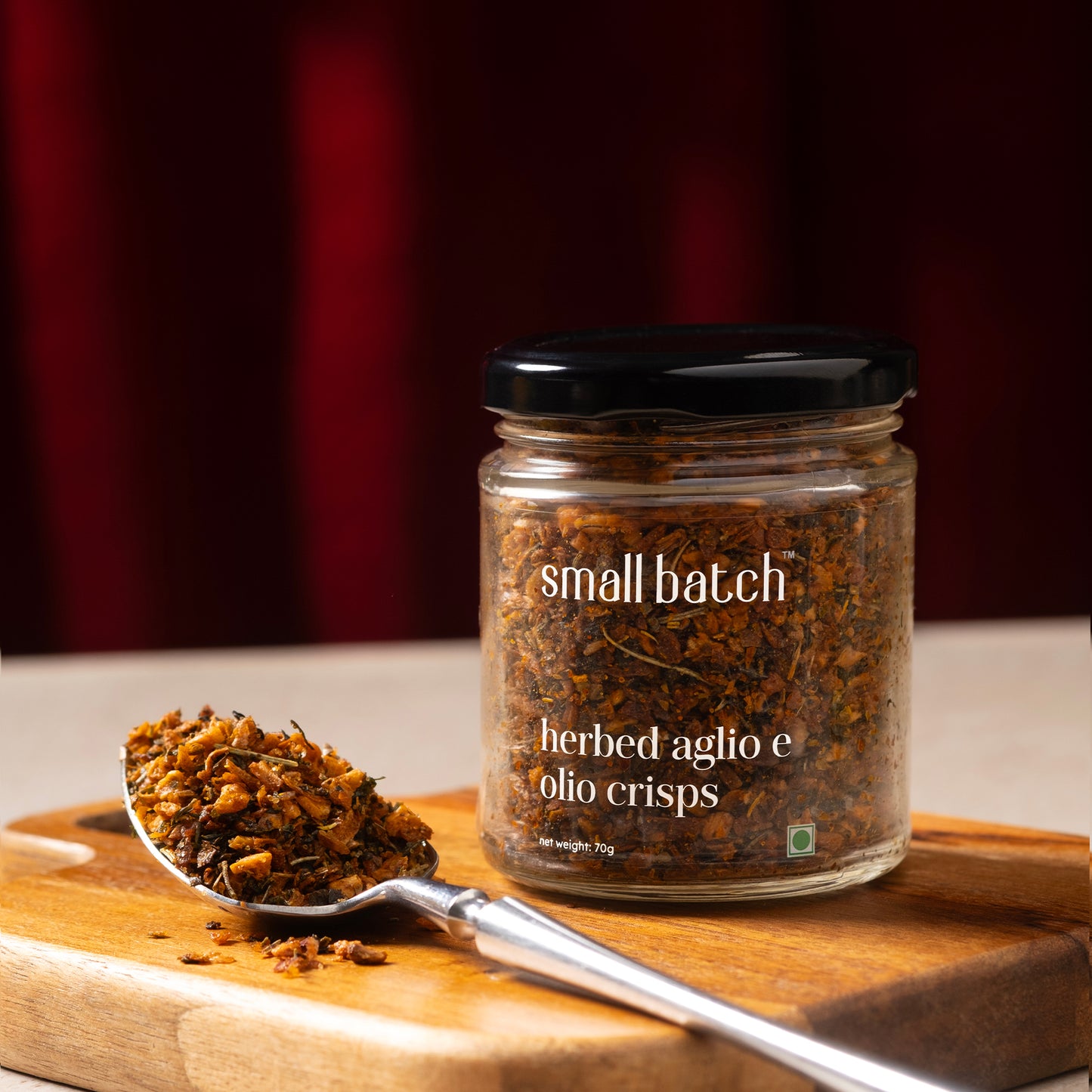 Herbed Aglio e Olio Crisps