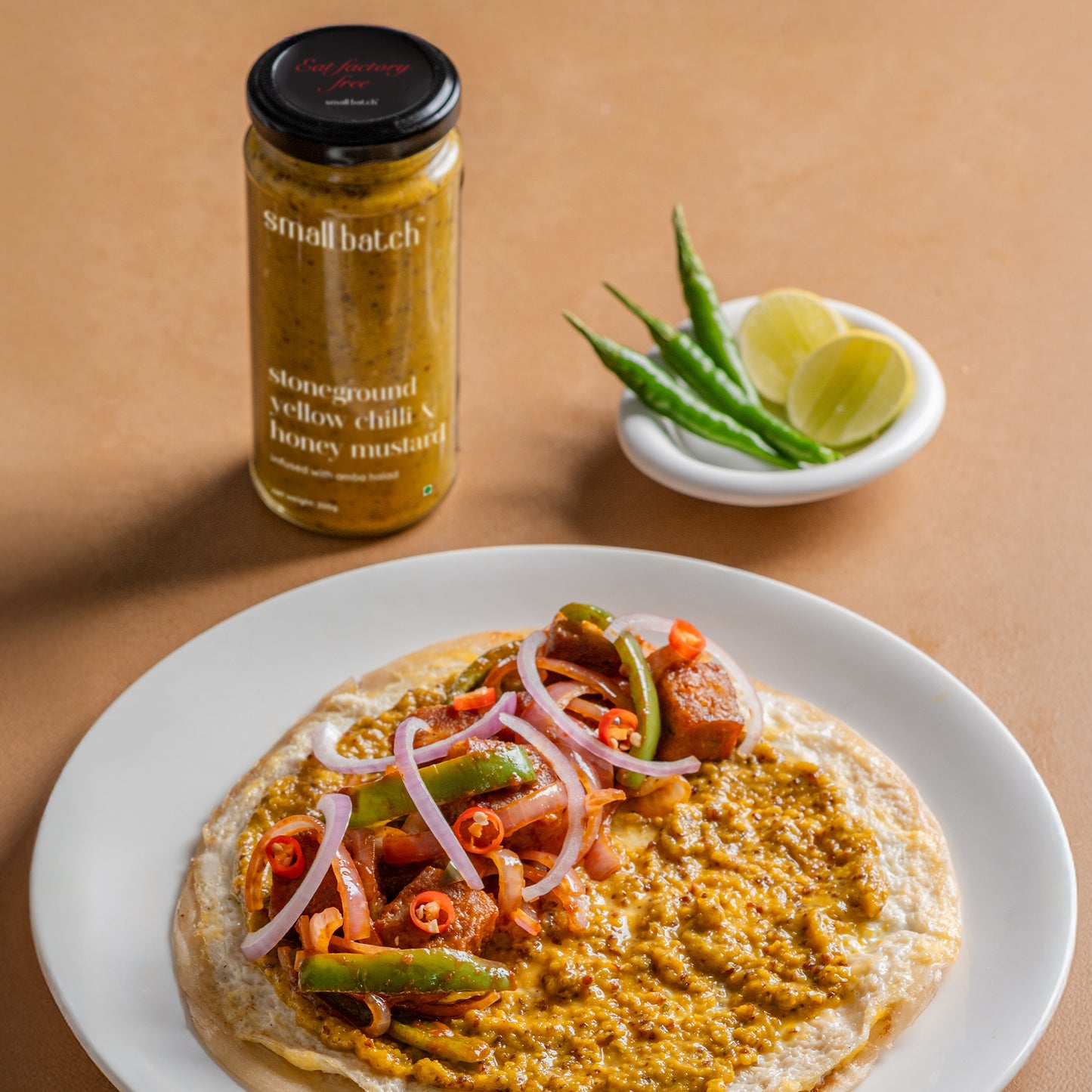 Stoneground Yellow Chilli and Honey Mustard