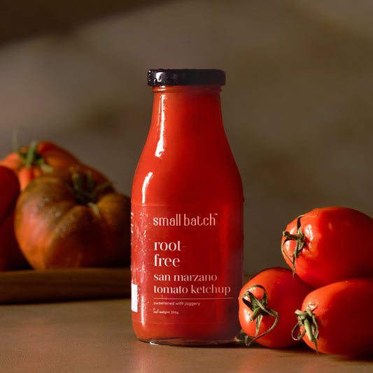 Root-Free San Marzano Tomato Ketchup