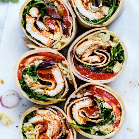 Chilli Italiano Chicken Wraps