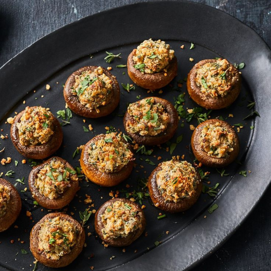 Schezwan Stuffed Mushrooms