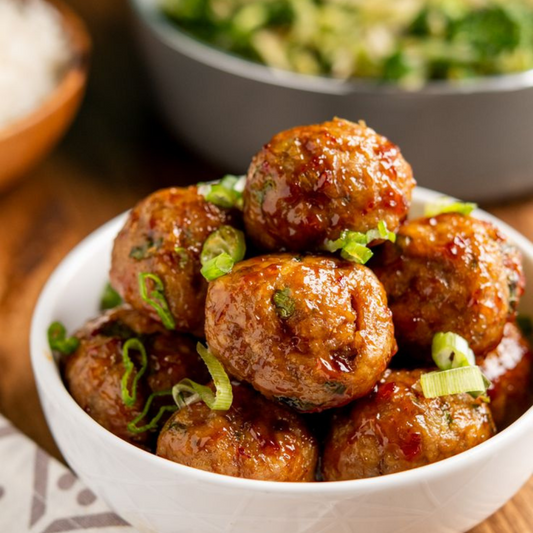 Sweet Glazed Meatballs