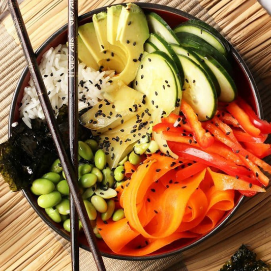 Verde Avocado Sushi Bowls