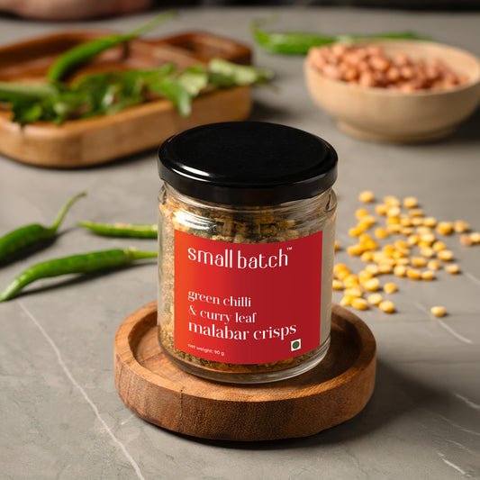 Green Chilli & Curry Leaf Malabar Crisps