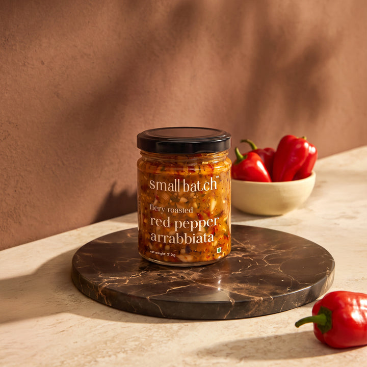 Fiery Roasted Red Pepper Arrabbiata