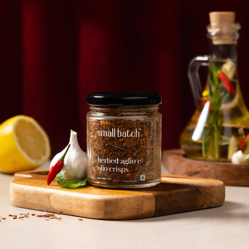 Herbed Aglio e Olio Crisps