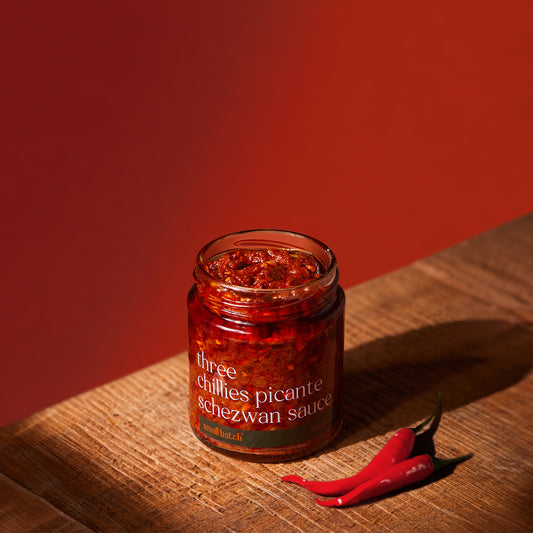 Red Hot Batch | Three Chillies Picante Schezwan Sauce