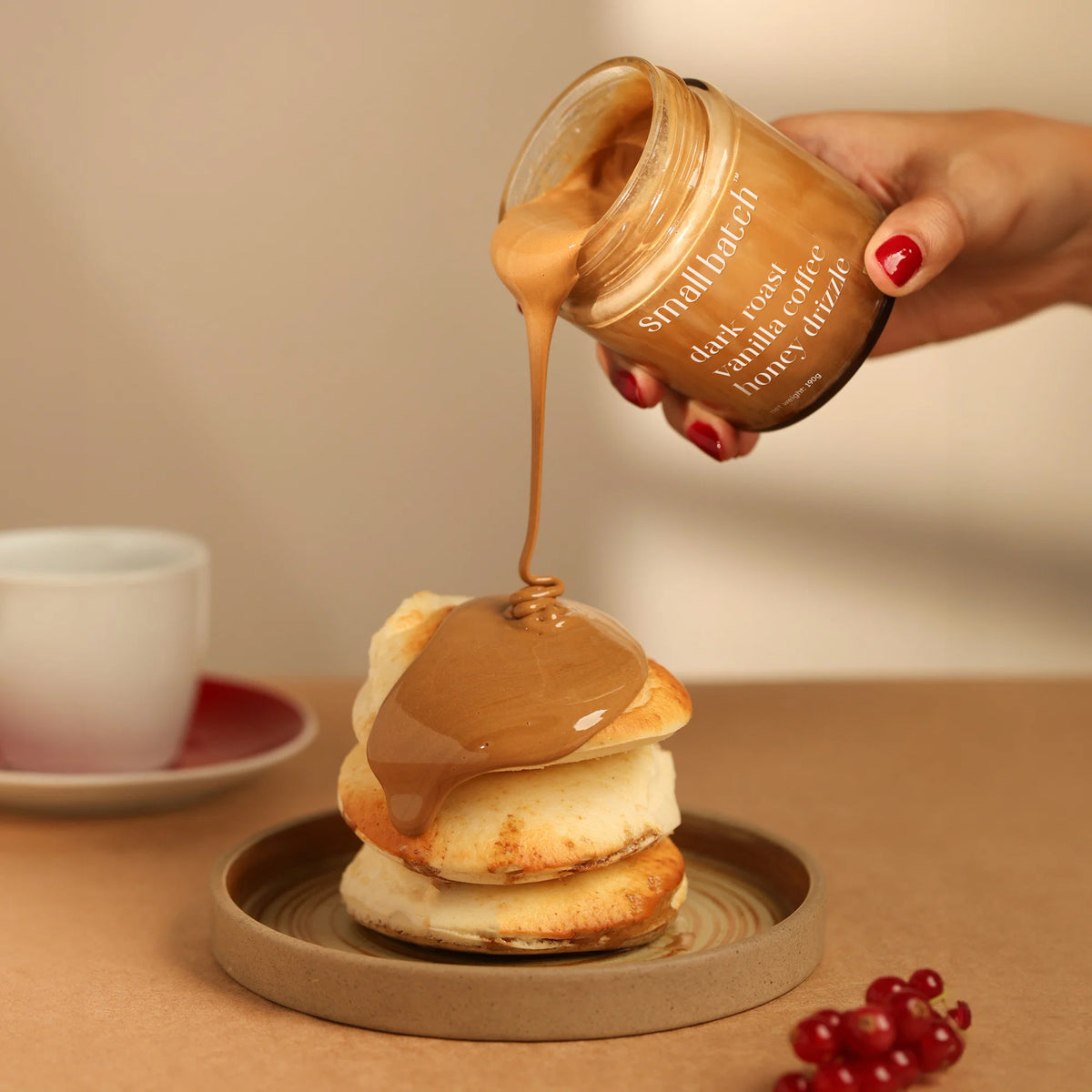Dark Roast Vanilla Coffee Honey